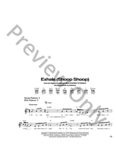 Exhale (Shoop Shoop) Guitar and Fretted sheet music cover